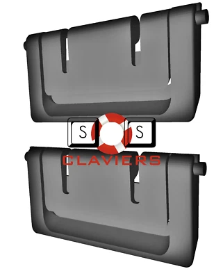 Razer Deathstalker V2 Pro Keyboard Spare Replacement Tilt Leg Stand Foot Feet - Image 1 of 4