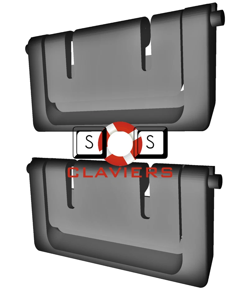 Razer Deathstalker V2 Pro Keyboard Spare Replacement Tilt Leg Stand Foot Feet - Image 1 of 4