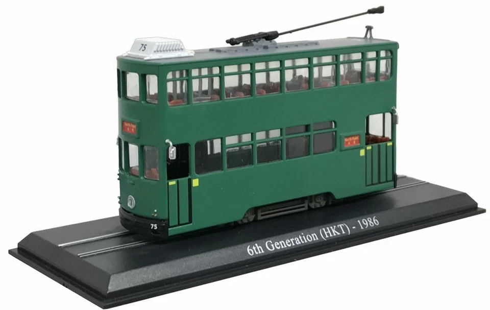 Réplica modelo 1986 de tranvía Atlas Editions escala 1:76 sexta generación Foto 1 de 1