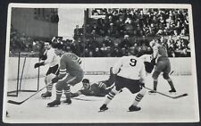 GARMISCH-PARTENKIRCHEN 1936 J.O. OLYMPIC GAMES OLYMPIA ICE HOCKEY CANADA USA