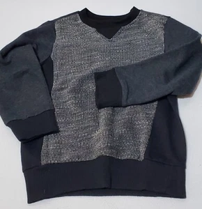 Boys Black and Gray Casual Sweater, Size 4 - Picture 1 of 3
