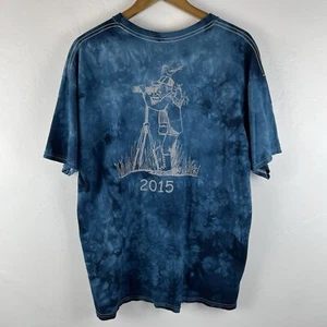 Bird Watching Shirt Men’s XL Blue Tie Dye Bird Watching General Store Birding - Picture 1 of 8