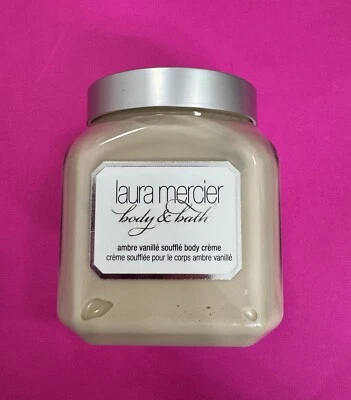 Crema Corporal Souffle Vainilla Laura Mercier Ambre, 12 Onzas VERSIÓN ANTIGUA NUEVA SIN CAJA Foto 1 de 4