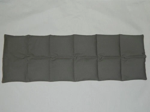 COUSSIN CHAUFFANT EN GRAINES DE LIN Fabriqué en FRANCE Couleur beige vison BIO