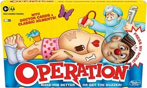 Classic Family Favorite Operation Game Board Game for Kids Ages 6 and Up - Picture 1 of 9