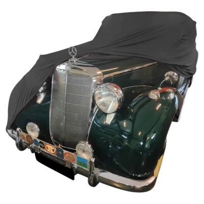 Indoor car cover fits Mercedes-Benz 170S bespoke Berlin Black cover Without m... Foto 1 de 4