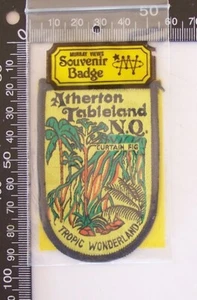 VINTAGE ATHERTON TABLELAND QLD EMBROIDERED SOUVENIR BADGE SEW-ON CLOTH PATCH - Picture 1 of 1