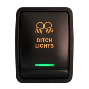 DITCH LIGHTS 2C51 Push switch 12V 3A dual LED ON OFF for Nissan Rogue leaf - Picture 1 of 2