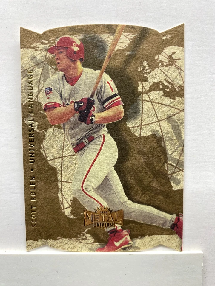 VTG SCOTT ROLEN 1998 Metal Universal Language Philadelphia Phillies Z6 - Image 1 of 1