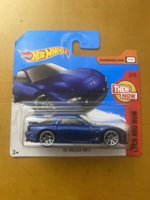 Tarjeta corta Hotwheels 95 MAZDA RX-7 3/10 ENTONCES Y AHORA 336/365 Foto 1 de 4