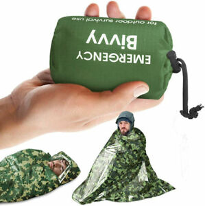 Emergency Sleeping Bag Waterproof Survival Blanket Bivvy Bag For Camping Outdoor