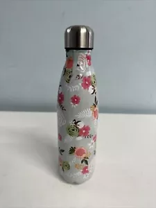 18 oz Metal Water bottle with screw top All You need Tumbler Floral New/No tag F - Picture 1 of 15