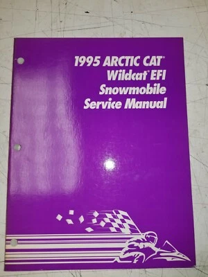 Arctic Cat Wildcat EFI 1995 manual de servicio de fábrica 2255-134 Foto 1 de 4