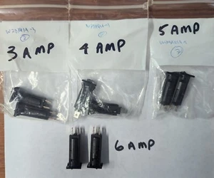 8 NEW TYCO MINI CURCUIT BREAKERS W28XQ1A  3, 4, 5, 6 AMP  (502) - Picture 1 of 5