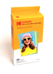AgfaPhoto AMC20 Mini Cartridge Foto 54x86mm für KODAK MINI 2 Instant + Shot - Afbeelding 1 van 3