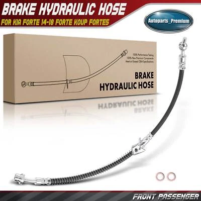 Manguera hidráulica de freno de pasajero delantero para Kia Forte 2014-2018 Forte Koup Forte5 Foto 1 de 4