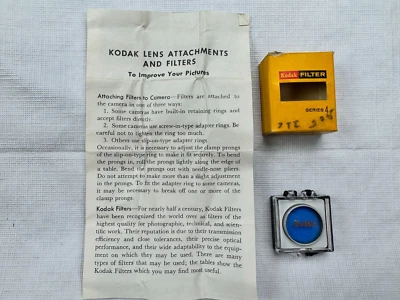 Vintage Kodak Filter Photoflood No. 80B Series 4 In Original Case & Box - Image 1 of 4