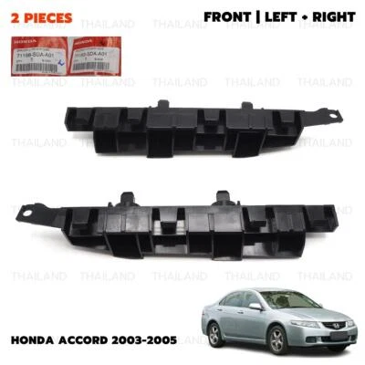 For Honda Accord Sedan 2003 - '05 Front Left+Right Bumper Retainer Bracket - image 1 of 4