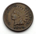 Us, Indian Head Cent 1889 Km#90a Ss1.7