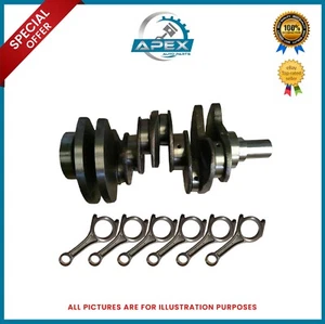 LAND ROVER RANGE ROVER 3.0 306DT ALLOY STEEL CRANKSHAFT WITH 6 X CONNECTING ROD - Picture 1 of 4