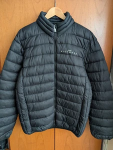 Chaqueta acolchada acolchada negra para hombre JOHN RICHMOND talla 52 (M) - Imagen 1 de 12