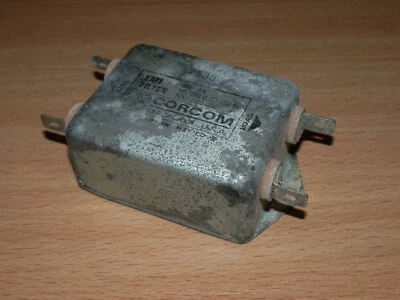EMI Filter CORCOM 5R1 5A 115/250V 50-400Hz Elektromagnetisches Inteferenz Filter - Bild 1 von 3