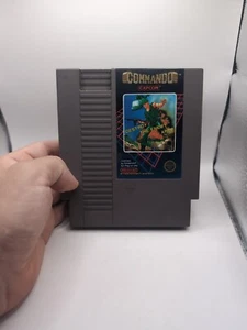 Commando Nintendo Entertainment System NES Authentic Tested - Picture 1 of 3