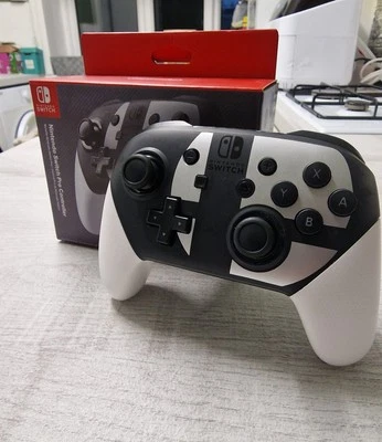 Pro Controller for Nintendo Switch Smash Bros Refurbed - Image 1 of 4