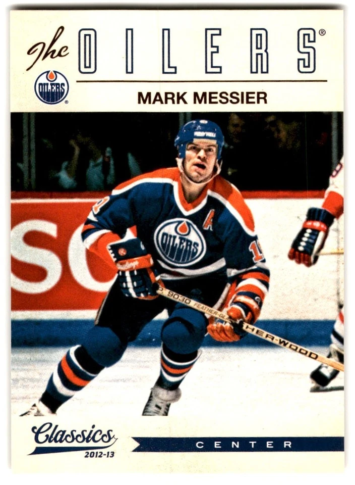 Mark Messier 2012-13 Panini Classics Signatures #90 Edmonton Oilers - Image 1 of 2
