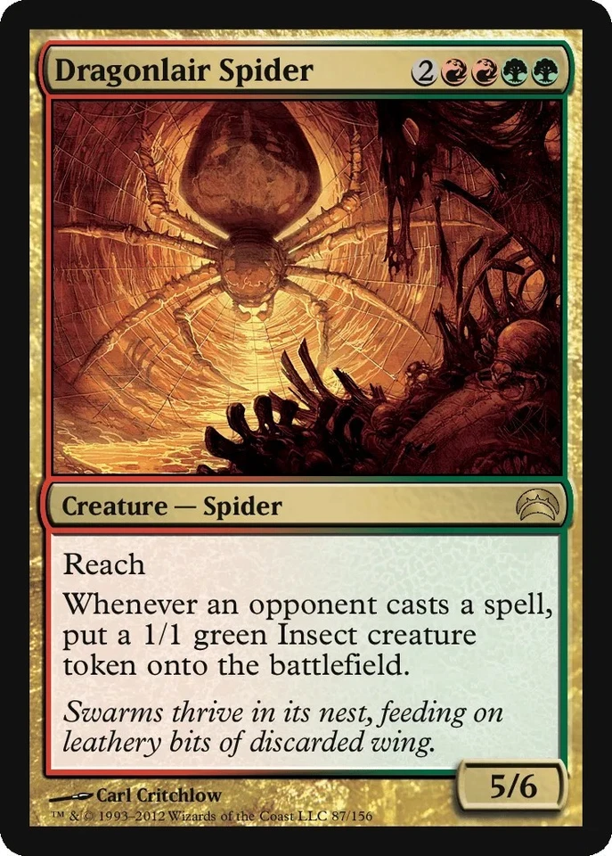MTG Planechase - Dragonlair Spider  NM - Image 1 of 1
