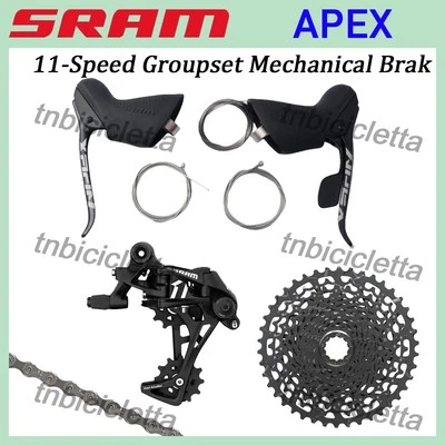 Sram Apex 1x11 velocidades grupo freno mecánico grava/ciclocross cassette 11-42T Foto 1 de 4