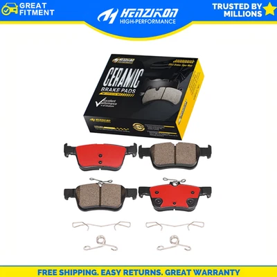 Pastillas de freno traseras de cerámica para Ford Fusion Escape Edge Lincoln MKX MKZ Continental Foto 1 de 2