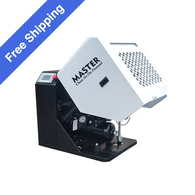 Sistema completo de compresor de aire de tornillo rotativo de 7,5 HP (208-240V, 1 PH) Foto 1 de 4