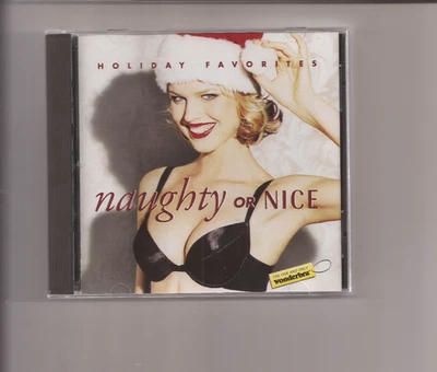 Naughty or Nice ~ Holiday Favorites - Music CD -  Very Good - Audio CD Free Ship Foto 1 de 3