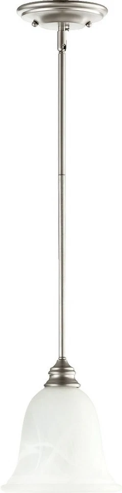 Bryant - 1 Light Mini Pendant in Quorum Home Collection style - 8 inches wide by - Image 1 of 1