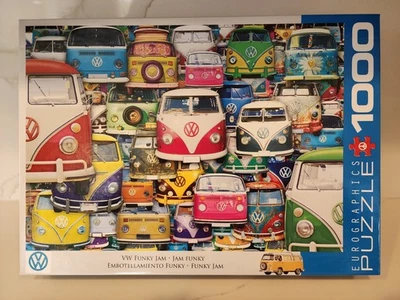 Eurographics VW Funky Jam 1000 Piece Jigsaw Puzzle - Image 1 of 4