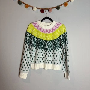 Old Navy Fair Isle colorful sweater - Picture 1 of 5