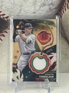 2024 Topps Holiday - Relics Spencer Torkelson #RC-ST (MEM) - Picture 1 of 2
