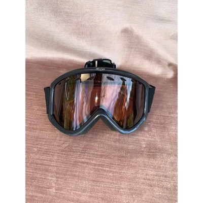 Gafas de esquí Smith Electra para mujer RC36 antiniebla ajuste medio usadas buenas negras Foto 1 de 4