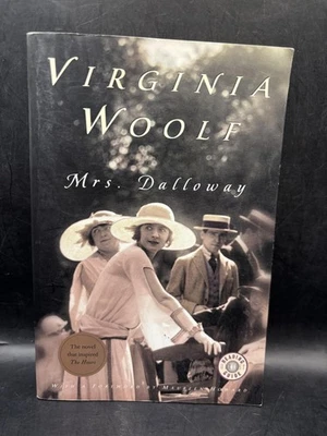 Mrs. Dalloway Virginia Woolf Modern Classic Fiction Softcover Reading Guide 1981 - Imagem 1 de 4