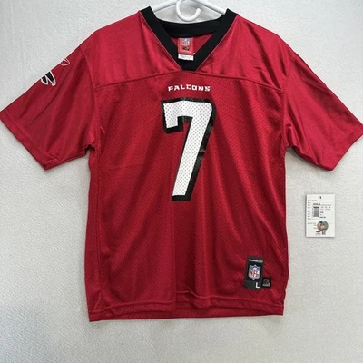Camiseta NFL Michael Vick Atlanta Falcons Players Reebok nova com etiquetas grande 14-16 criança - Imagem 1 de 4