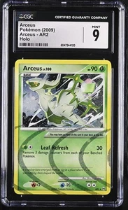 CGC 9 MINT Arceus 2009 Arceus AR2 Holo Pokemon Card psa - Picture 1 of 2