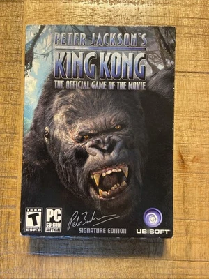 Peter Jackson's King Kong Signature Edition Official Game of  the Movie PC New - Image 1 of 4