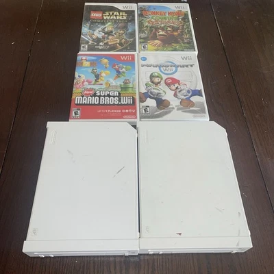 Nintendos Wii For Parts Or Repair, And Game Cases - Image 1 of 4