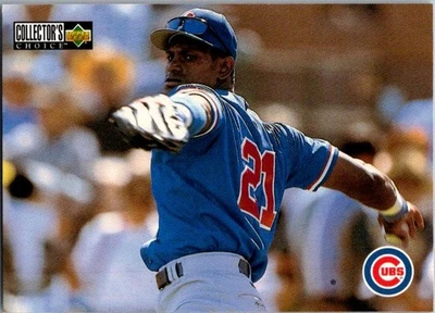 1996 Collector's Choice BASEBALL #403 Cubs Checklist - Image 1 of 2