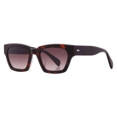 Gafas de sol cuadradas degradadas marrón trapo y hueso para dama RNB1090/G/S 003Y/HA 51 Foto 1 de 4