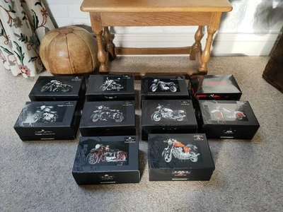 Modelo X9 Minichamps motocicleta escala 1:12 SOMENTE CAIXAS Plus Biante  - Imagem 1 de 4