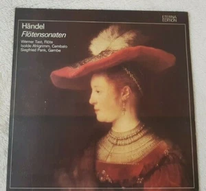 12'' / LP - Werner Tast, Isolde Ahlgrimm, Siegfried Pank - Händel: Flötensonaten - Picture 1 of 4