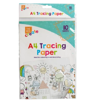 A4 Verfolgung Papier 40gsm Ultra Dünn Durchsichtig Kopie Zeichnung Kalligraphie - Bild 1 von 3