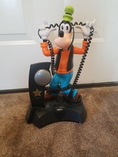 Vintage Disney’s Goofy Cordless Animated Talking Telephone New In Box